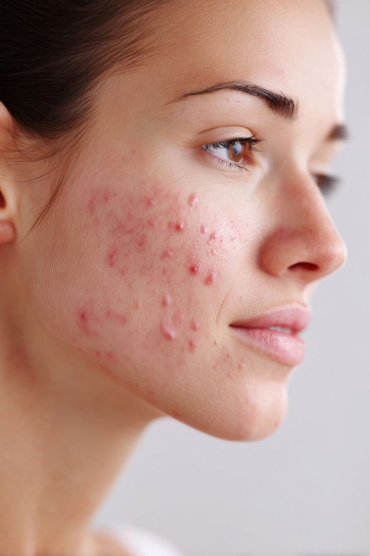 Before Acne Treatment